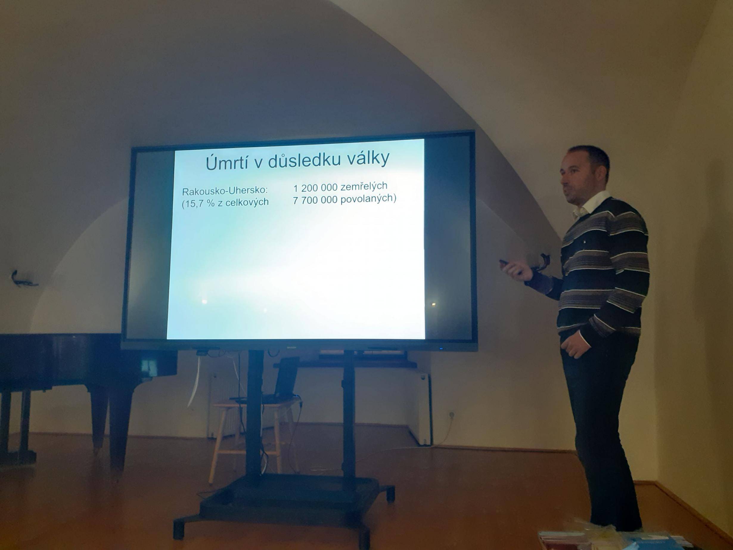 Připomenutí Dne veteránů ve Vodní tvrzi