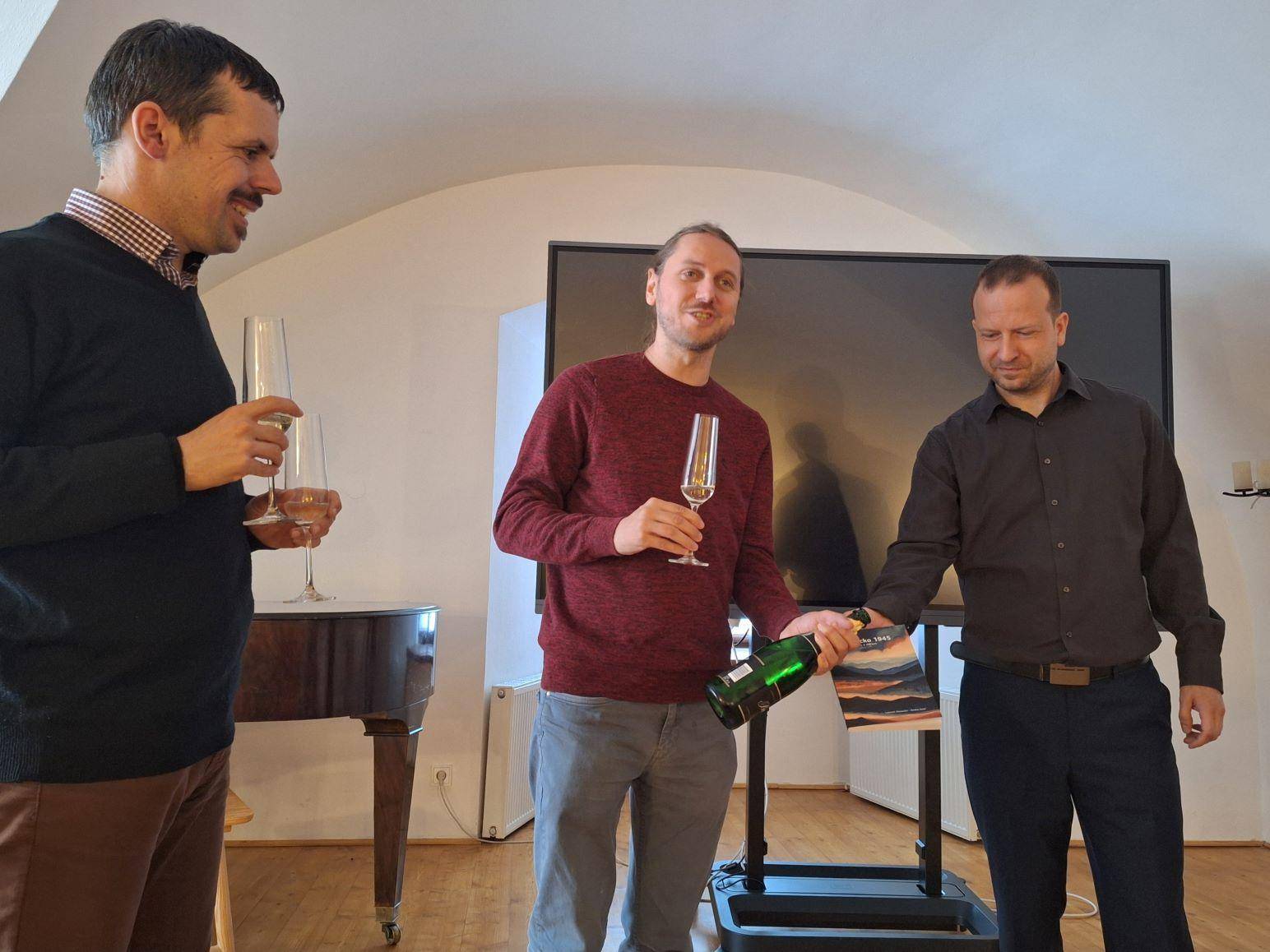 Křest knihy o dramatickém období konce druhé světové války na Jesenicku