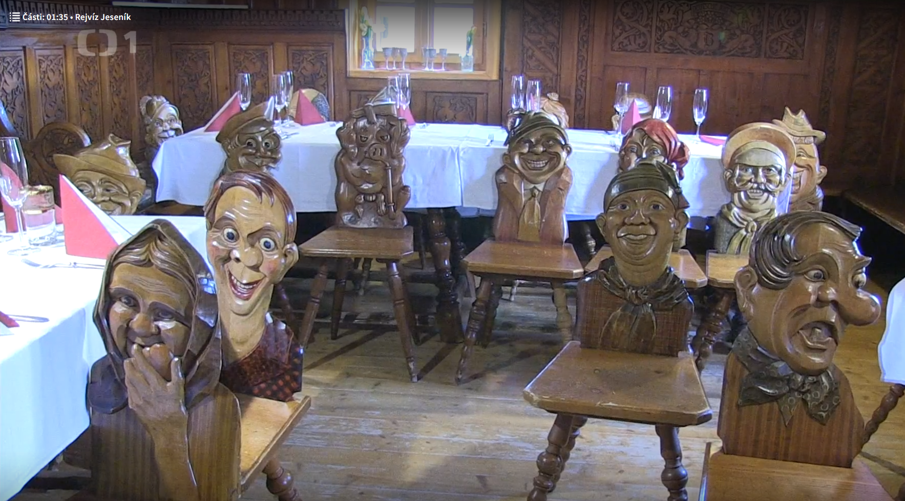 Nejvýše položená slezská osada Rejvíz v Toulavé kameře