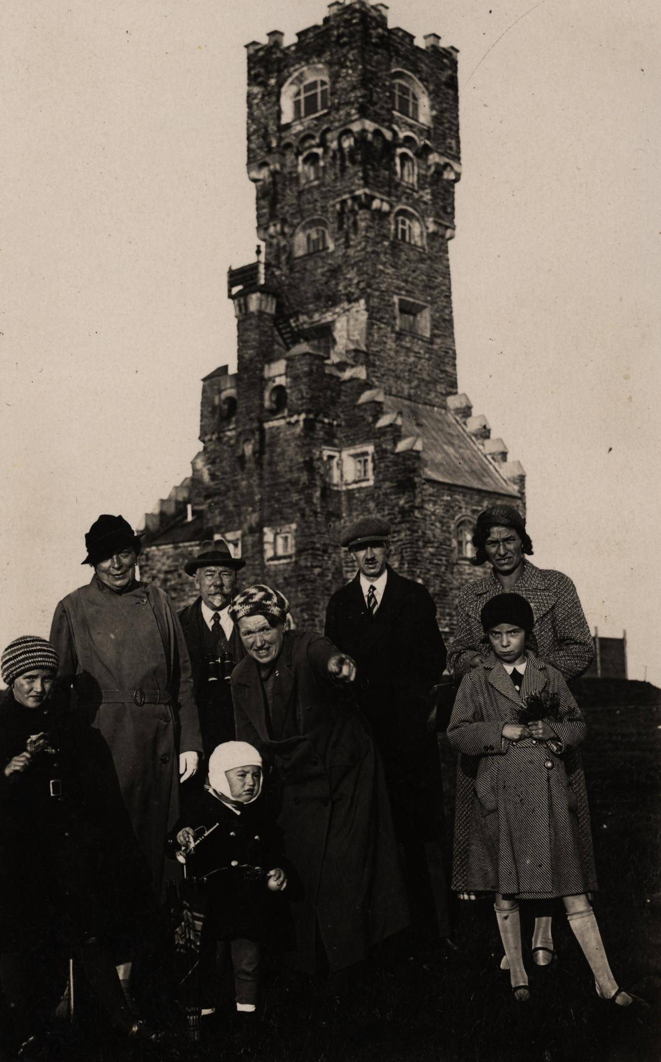 „Zvoník z Cukmantlu“ Alois Kunz při výšlapu na Praděd (zdroj: archiv Elisabeth Malich)