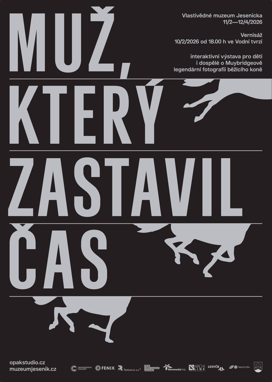 Muž, který zastavil čas - Vernisáž