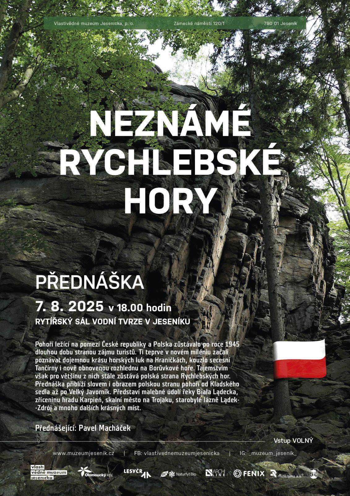 PŘEDNÁŠKA Neznámé Rychlebské hory