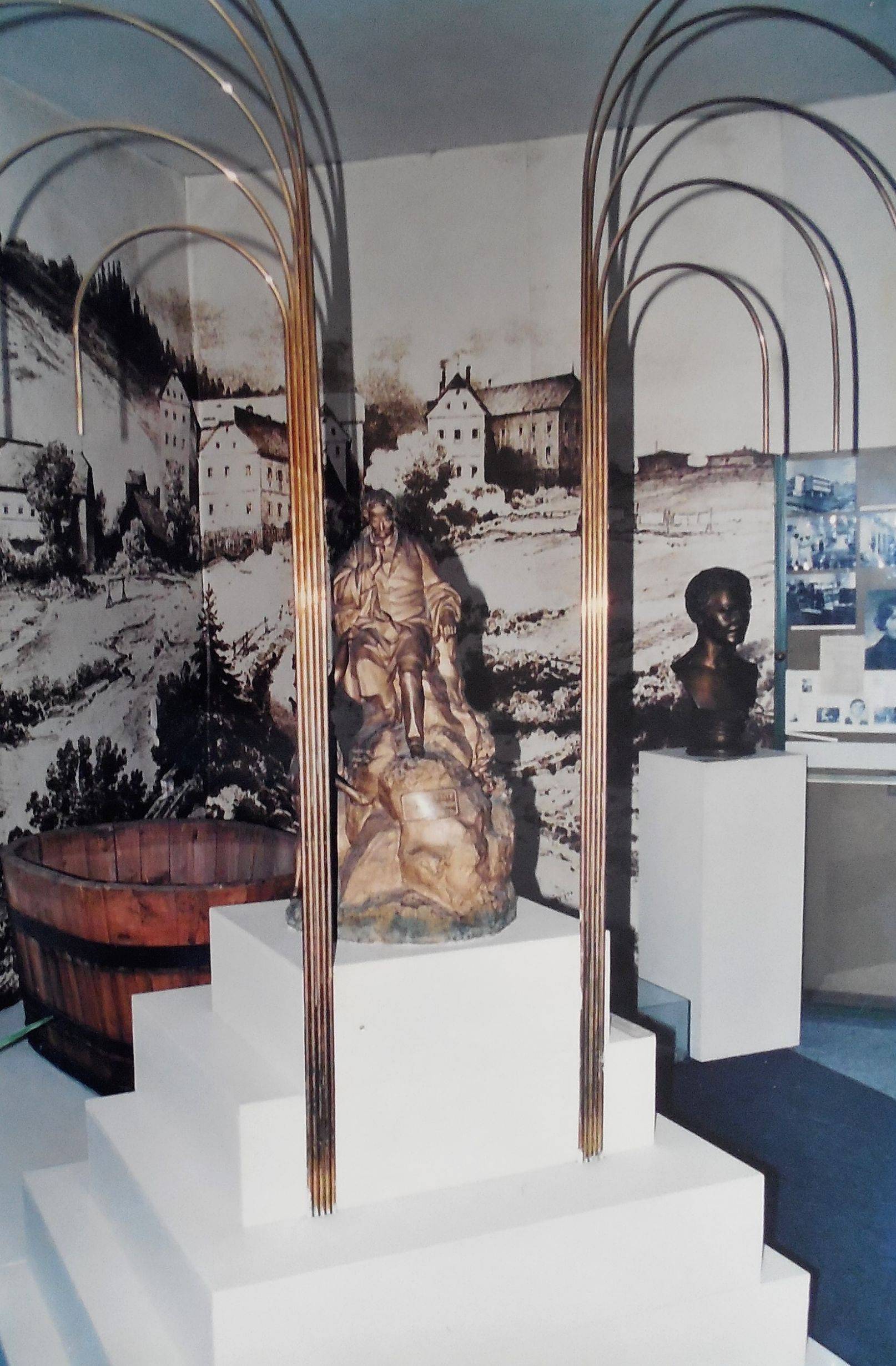 Expozice lázeňství, 80.-90. léta 20. století.