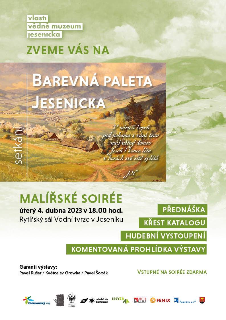 Barevná Paleta Jesenicka – malířské soirée