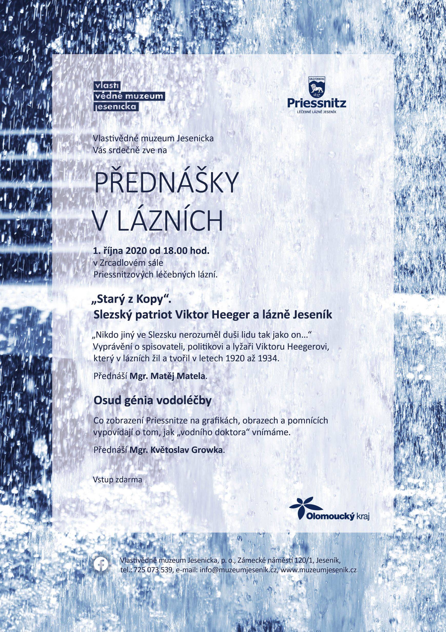 Přednášky v lázních