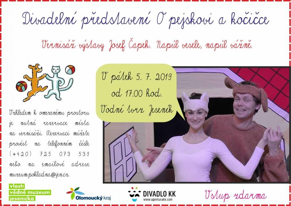 Josef Čapek: Napůl vesele, napůl vážně (vernisáž)