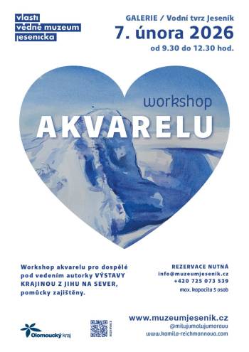 Workshop akvarelu s Kamilou Reichmannovou