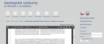 Z výzkumné činnosti geologického oddělení Vlastivědného muzea Jesenicka