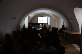 Ve Vodní tvrzi se uskutečnila přednáška o našich netopýrech