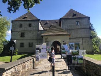 Výtvarný plenér SŠ Strážnice v Jeseníku