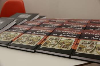 Křest knihy Čarodějnické procesy na Jesenicku