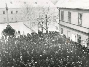 Vznik Československa a poslední měsíce roku 1918 na Jesenicku