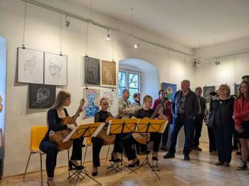 Absolventská výstava II. stupně ZUŠ Jeseník