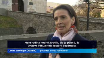 Reportáž ČT o výstavě věnované rodinám Regenhartů a Raymannů