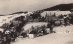 Celkový pohled na lázně Jeseník v zimě 1945-1946 (archiv autora).