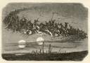 Divoká honba (zdroj: Allgemeine Illustrirte Zeitung. Stuttgart 18. 5. 1859, s. 1.)