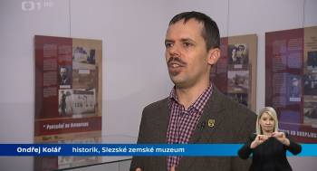 Kamera České televize zavítala do výstavy o událostech roku 1938 na Jesenicku