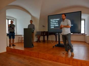 Přednáška přiblížila bezpečnostní poměry na Jesenicku v letech 1945–1948