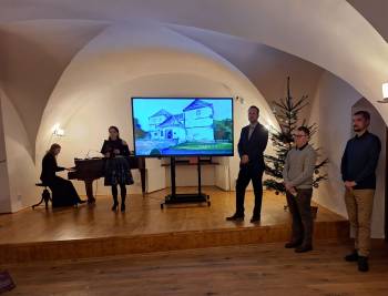 Vánoční výstava ve Vodní tvrzi zahájena