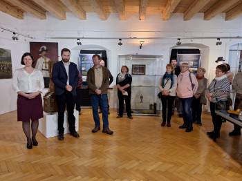 Radeckého pochod zahájil výstavu o německých rytířích a velmistru Evženu Habsburském