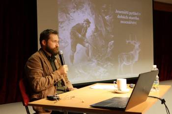 Přednáška o starých pytlácích a krátké představení vznikající knihy o dvaceti osobnostech Jeseníků